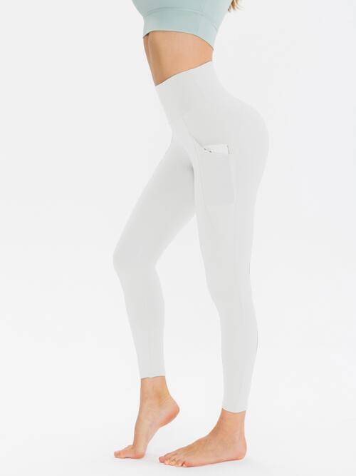 Wide Waistband Sports Women Leggings