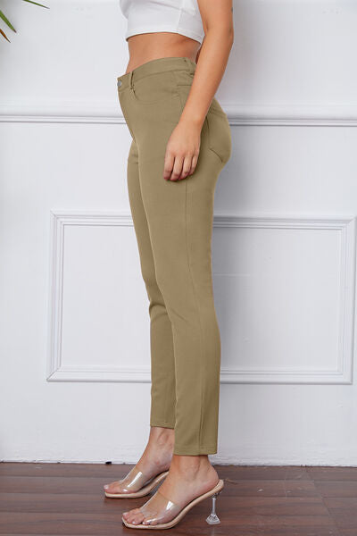 Stretch Stitch Women Pants by Basic Bae