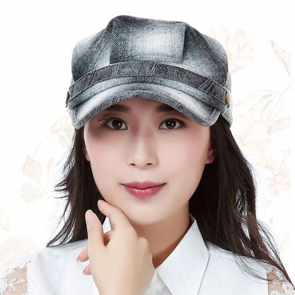 Woolen Octagonal Women Hat - Zara-Craft