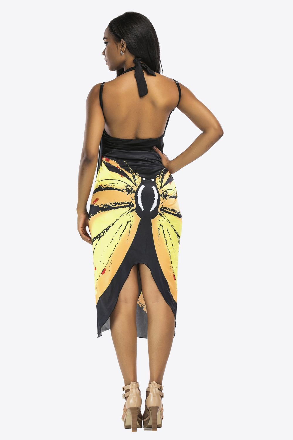 Butterfly Spaghetti Strap Cover Up - Zara-Craft