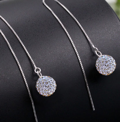 Crystal Earring Earrings Korean Style Earrings Fashion Jewelry - Zara-Craft