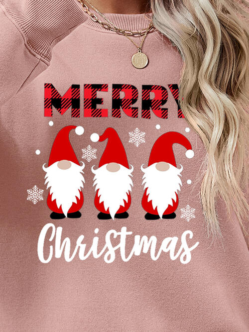 MERRY CHRISTMAS Long Sleeve Women Sweatshirt