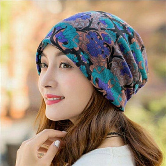 Fashion Ladies Knitted Thick Warm Neck Cap - Zara-Craft