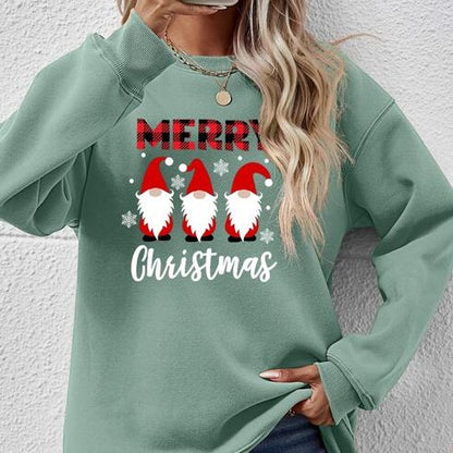 MERRY CHRISTMAS Long Sleeve Women Sweatshirt