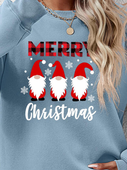 MERRY CHRISTMAS Long Sleeve Women Sweatshirt