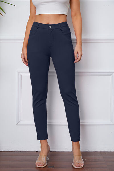 Stretch Stitch Women Pants by Basic Bae