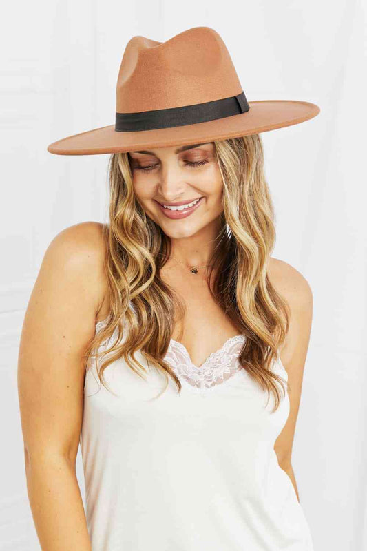 Fame Enjoy The Simple Things Fedora Women Hat