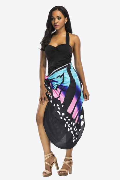 Butterfly Spaghetti Strap Cover Up - Zara-Craft