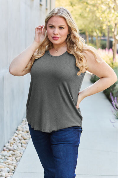 Basic Bae Full Size Round Neck Women Tank