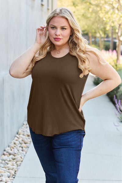 Basic Bae Full Size Round Neck Women Tank