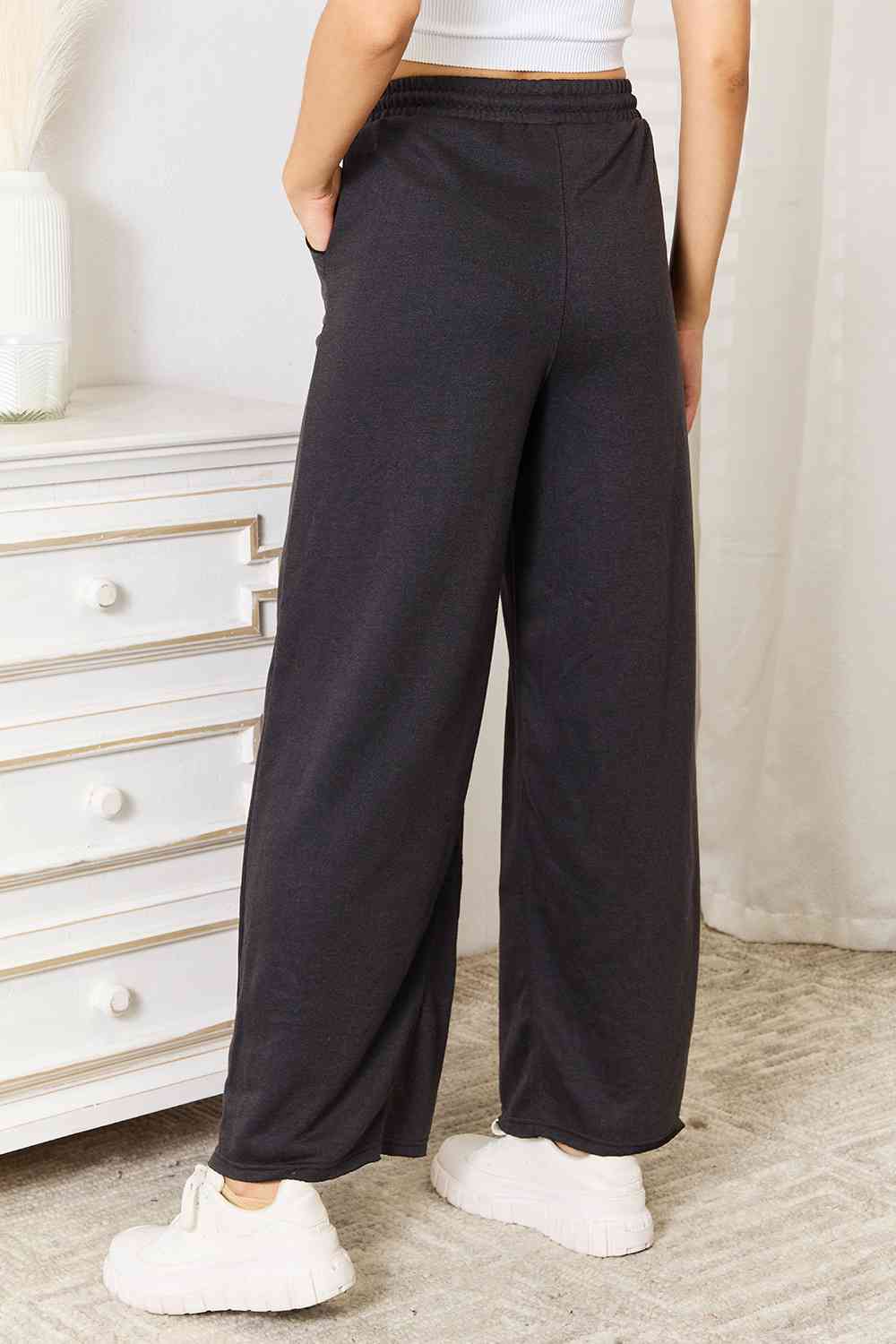 Basic Bae Wide Leg Pocketed Women Pants