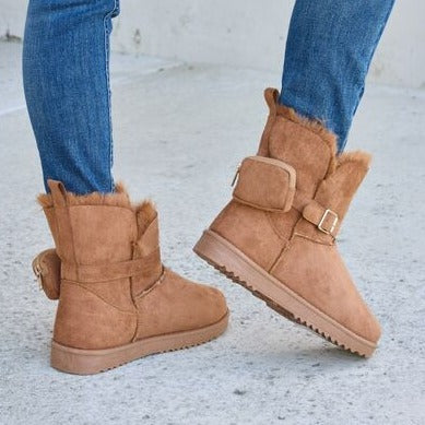 Forever Link Plush Thermal Flat Women Boots