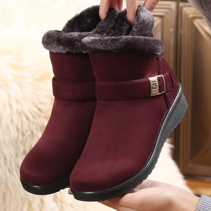 Suede Women Boots