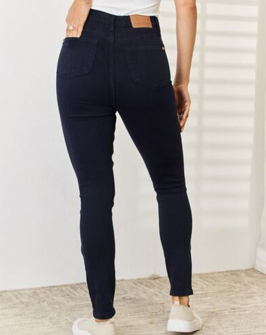 Judy Blue Full-Size Garment Dyed Tummy Control Skinny Women Jeans