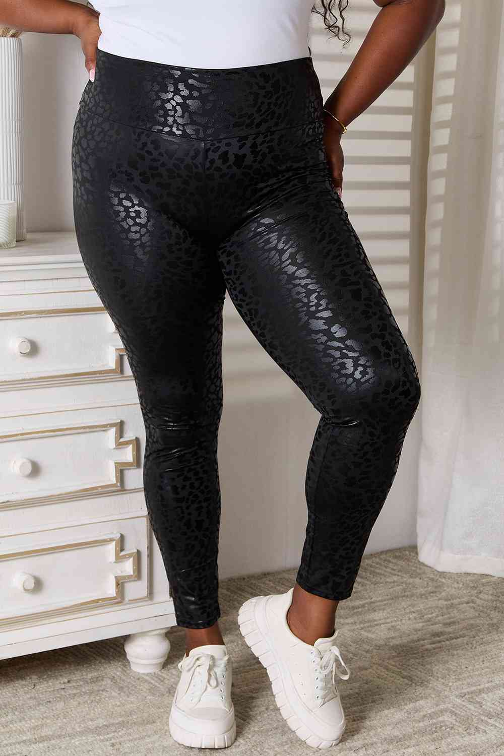 Double Take High Waist Women Leggings