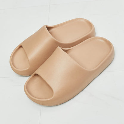 NOOK JOI In My Comfort Zone Slides in Beige