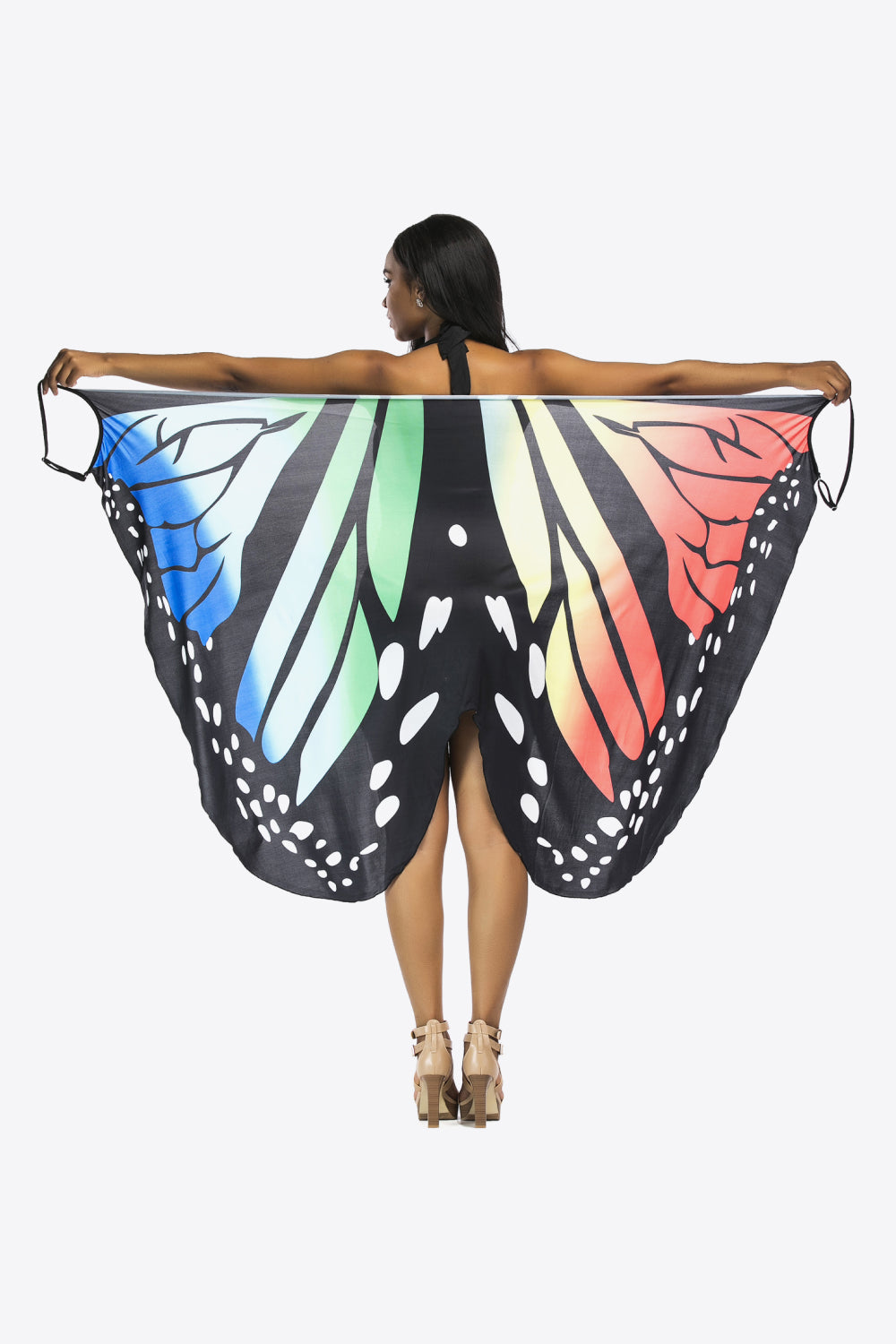 Butterfly Spaghetti Strap Cover Up - Zara-Craft