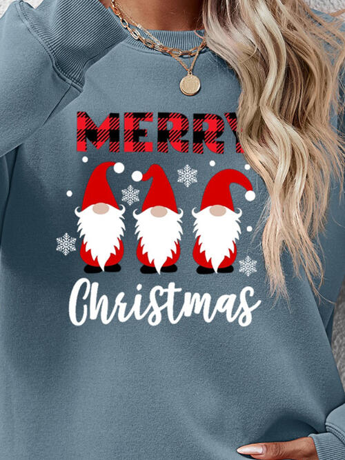 MERRY CHRISTMAS Long Sleeve Women Sweatshirt