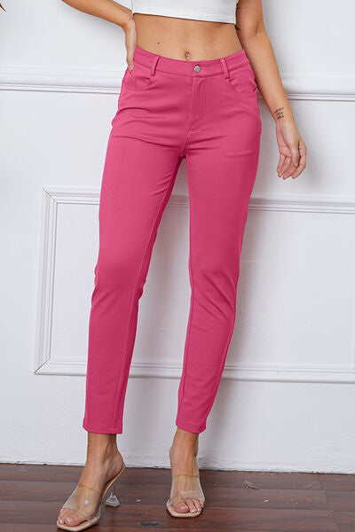 Stretch Stitch Women Pants by Basic Bae