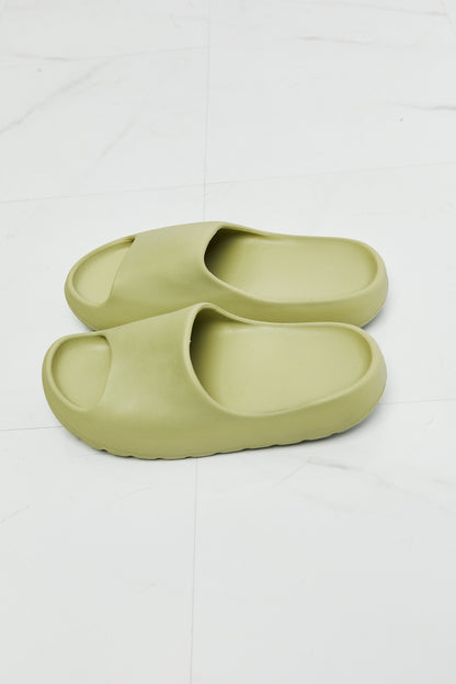 NOOK JOI In My Comfort Zone Women Slides in Green